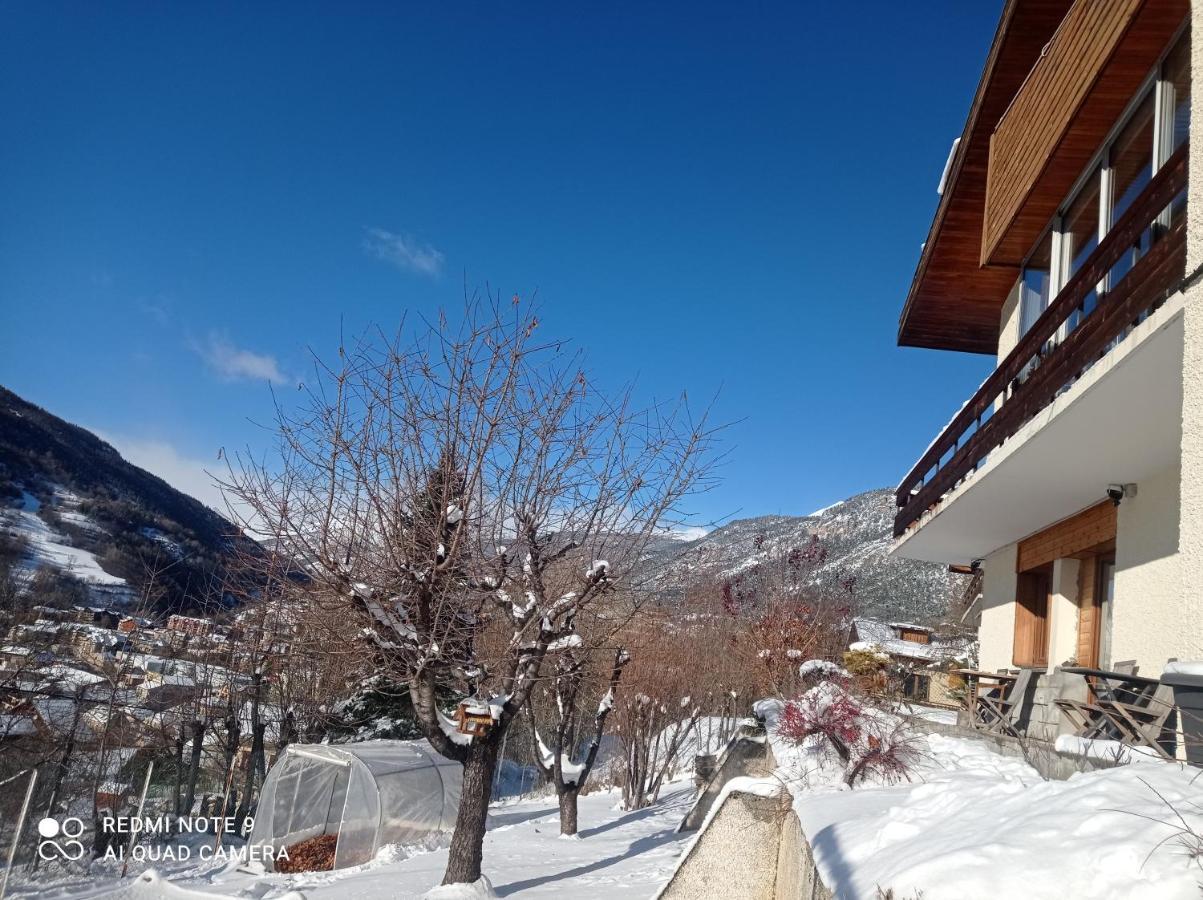 Rdc Villa Plein Sud Avec Vue Imprenable Briançon Екстериор снимка